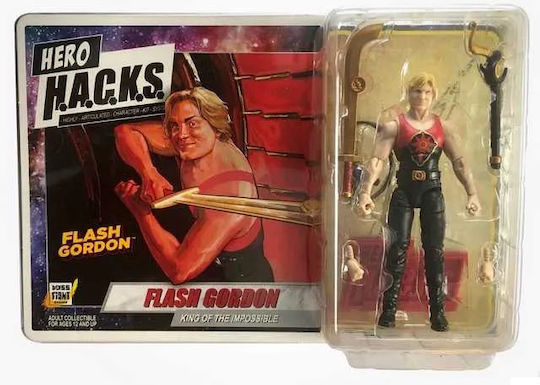 Flash Gordon Hero H.a.c.k.s Action Figure Wave 01 Tank Top Flash