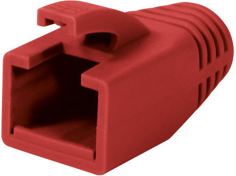 Set Capace Protectoare Conector Logilink Mp0035r Rj-45 Utp Ftp Sftp Cablu Cat6 Plastic 50 Bucăți Roșu