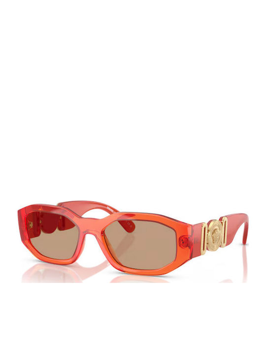 Versace Unisex Ochelari de soare cu Portocaliu ...