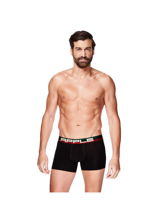 Apple Boxer Ανδρικό Μποξεράκι Black