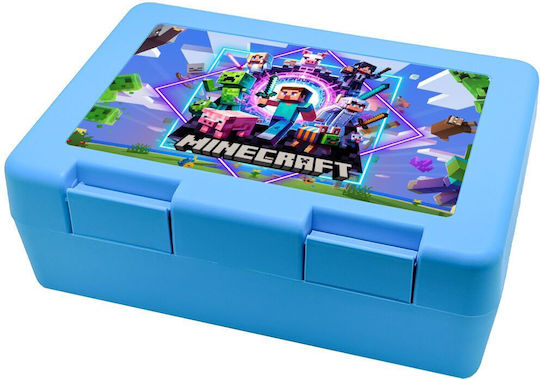 Koupakoupa Minecraft Nether Portal Plastic Kids' Food Container Minecraft x x 6.5cm