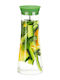 Relaxdays Cristal Carafă de Servire 10buc cu Dop Gri 1000ml 1buc