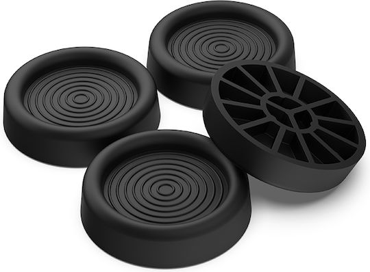 Meliconi 070-0646 Anti-Vibration Pads For Washer/Dryer made of Plastic 4pcs