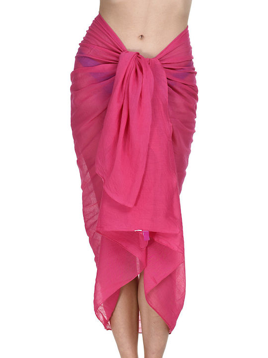 Miandmi Damen Strandpareo Fuchsia