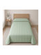 Astron Italy Κουβερλί Μονό Microfiber Olive 160x240cm