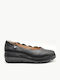 Δερμάτινα Γυναικεία Loafers σε Μαύρο Χρώμα