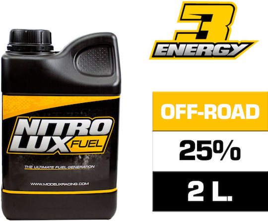 Nitrolux Energy3 Off Road Pro 25% 2L Nitrolux RC Vehicles Spare Parts