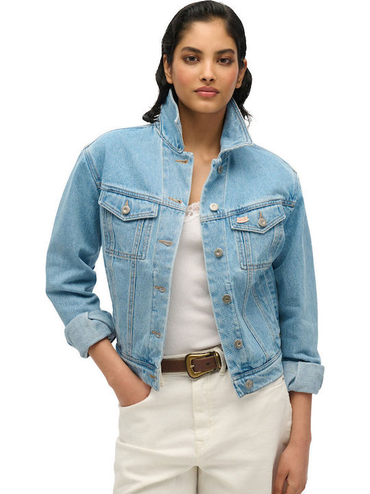 Superdry Women's Jean Jacket for Spring or Autu...