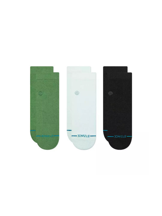 Stance Icon Αθλητικές Κάλτσες Πράσινες 3 Ζεύγη