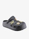 Sabino Damen Clogs Schwarz