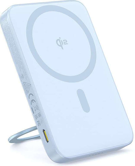 Baseus PicoGo MagSafe Qi2 Power Bank 5000mAh 20W με Θύρα USB-C Power Delivery Μπλε