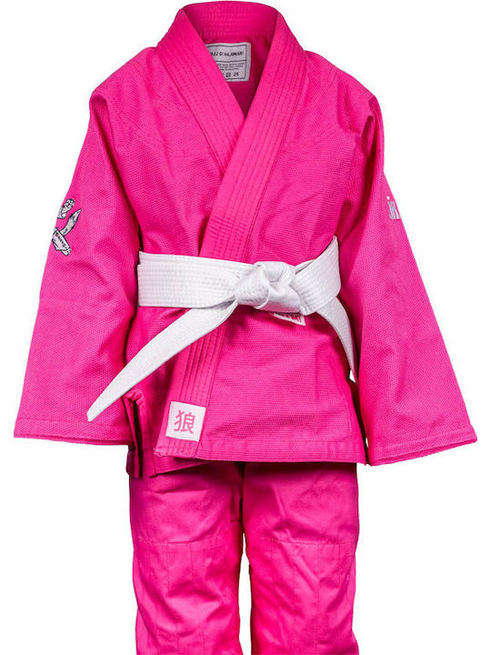 Okami Παιδικό Παντελόνι Brazilian Jiu Jitsu Ροζ