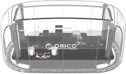 Orico Hdd Ssd Dock 6139u3 Usb 3.0 Transparentă