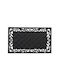 Relaxdays Covor de Intrare Antiderapant din Cauciuc Negru 75x45buc Grosime 10mm