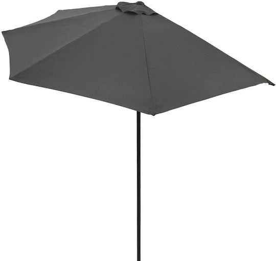 Umbrelă Suspendată Din Aluminiu Gri 2.3x2.3xÎnălțime 2.7m