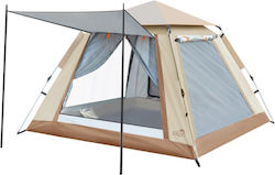 Solart Αυτόματη Σκηνή Camping Μπεζ 4 Ατόμων Solart Αυτόματη Σκηνή Camping Μπεζ 4 Ατόμων
