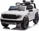 Ford F150 Raptor Cu Un Loc Cu Telecomandă Licențiat 12 Volți Alb Pentru 1+ Ani