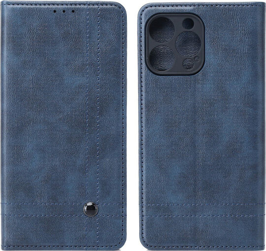 TelForceOne Smart Seam Back Cover Silicon / Piele artificială Albastru marin (Galaxy A56)