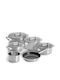 Woll Cookware Set of Stainless Steel with Non-stick Coating 6pcs