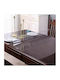 Τραπεζομάντηλο Αλέκιαστο Elegant Διάφανο 140x60εκ.