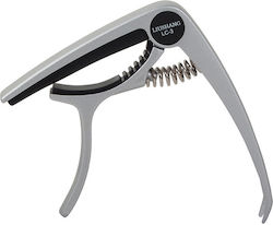 Metal Capo Set Classical Electric Guitar 1 Guitar Pick Silver