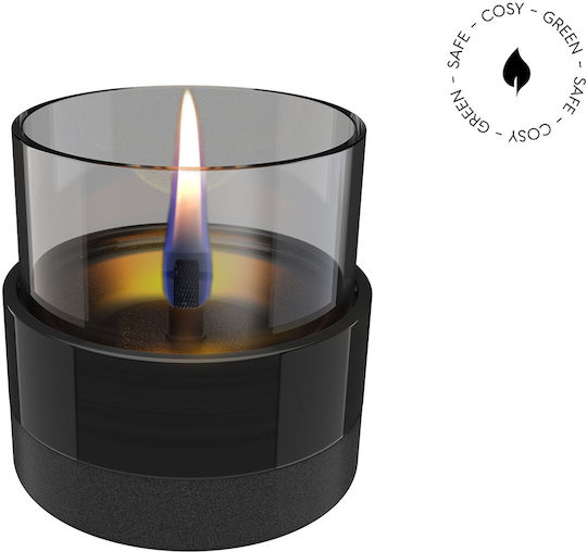 Tenderflame Tenderflame Desktop Bioethanol Fireplace Indoor Black 10.5x10.5cm