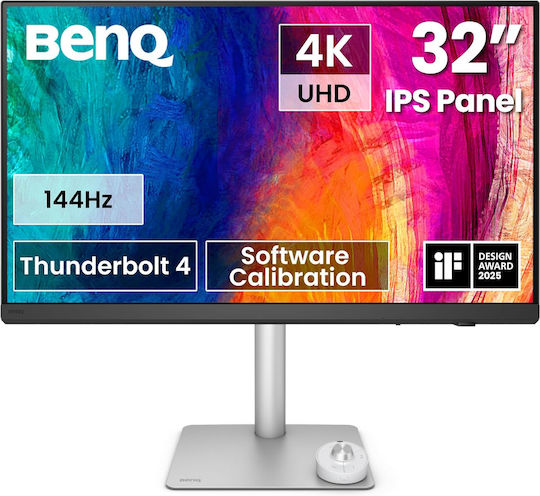 BenQ PD3226G IPS HDR Monitor 31.5" 4K 3840x2160 144Hz με Χρόνο Απόκρισης 1ms GTG