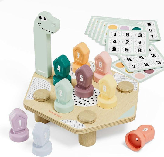 Topbright Montessori Εκπαιδευτικό Παιχνίδι Γράμματα & Αριθμοί από Ξύλο