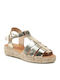 Emma Women's Platform Espadrilles Gold