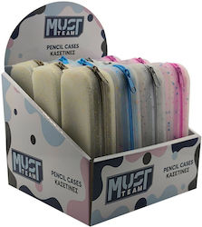 Must Team Confetti Pencil Case Made of Silicone...
