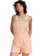 Damen Einteiler Shorts Pink