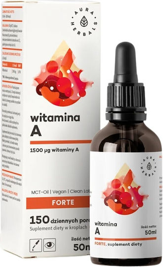 Aura Herbals Витамин А за Косата, Кожата & Антиоксидантно действие 50мл