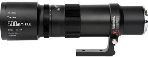 TTArtisan Full Frame Φωτογραφικός Φακός 500mm f/6.3 Telephoto για Sony E Mount Μαύρος