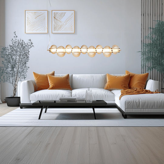 Eko Light Висящо Осветително Тяло Златист