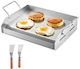 Vevor Tabletop Electric Grill Smooth Plate Inox 42.5cmx27cmcm