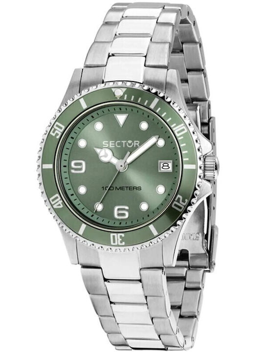 Sector Women's Watch 32mm Battery with Silver Metal Bracelet