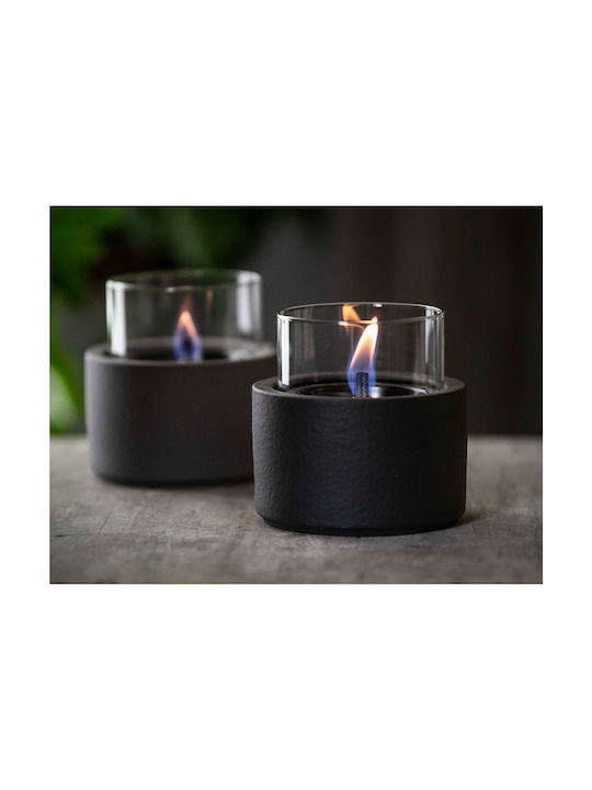Tenderflame Φαναράκι Γυάλινο Επιτραπέζιο Μαύρο 13x17.5εκ. Tenderflame Φαναράκι Γυάλινο Επιτραπέζιο Μαύρο 13x17.5εκ.