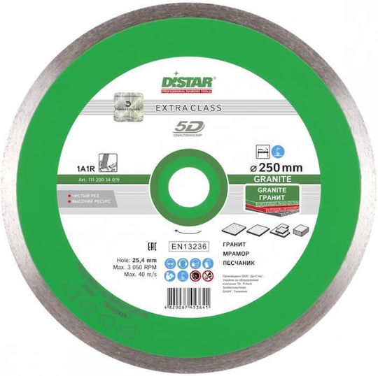 Diamond Disc Granite Distar 230 X 1.6 X 10 X 25.4