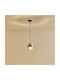 Eurolamp Pendant Light Black with Socket E27 18x120.5cm