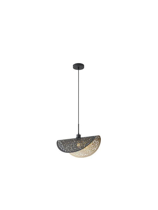 Eurolamp Galilea Lumini Suspendate Negru Cu Bază De Bec E27 45x45x168cm