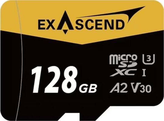ExAscend microSDXC 128GB U3 V30 A2 UHS-I 175MB/s