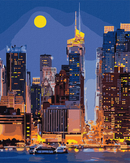 Ideyka Ζωγραφική Manhattan Streets για Παιδιά 8+ Ετών