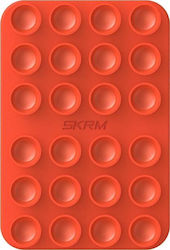 Skinarma Universeller Saugnapf Stax Magsafe Handy Orange Sk-msmt-stax-org