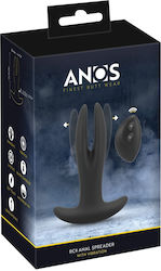 Anos Vibrator Anal cu Funcție Wireless Negru Anos Vibrator Anal cu Funcție Wireless Negru