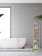 Relaxdays Επιδαπέδια Ραφιέρα Μπάνιου Bamboo Καφέ