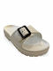Women's Flat Sandals Anatomic in White Color