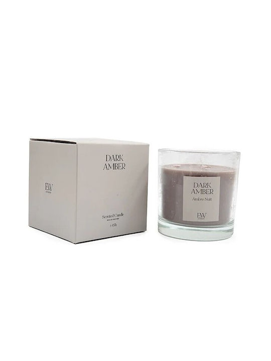 Countryfield Aromatic Candle in Jar with Dark Amber Perfume 12x12cm