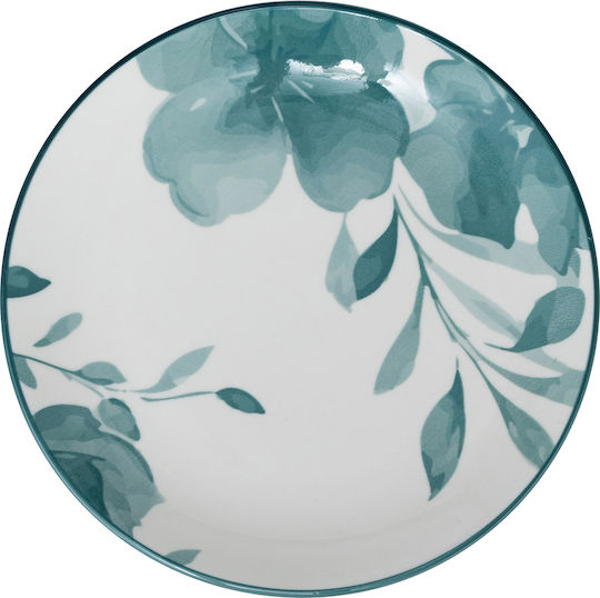 Plate Desert made of Porcelain White with Diameter 19cm