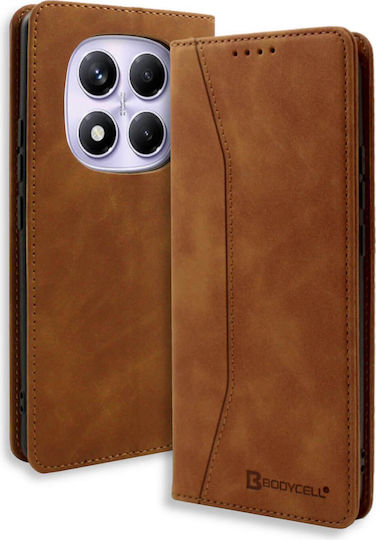 Bodycell Book Piele artificială / Piele Maro (Xiaomi 14 ProRealme 14 ProHonor X7)