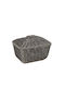 Espiel Decorative Basket Wicker Gray 30x22x23cm